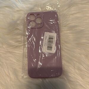 Lavender Silicone iPhone 13 Pro Max Case